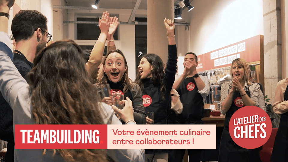 Votre teambuilding avec l'atelier des Chefs