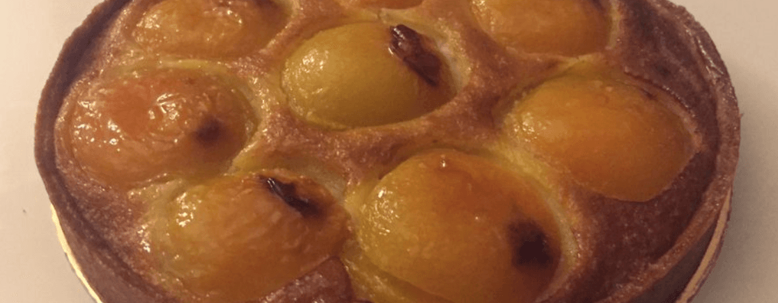 Tarte abricot amandine